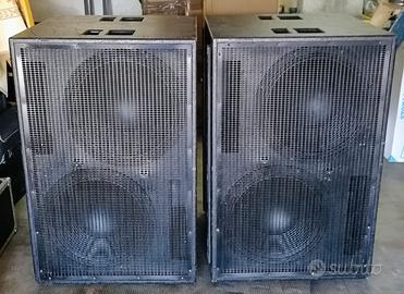 Coppia Subwoofer Doppio 18 Pollici LSS PSUB3