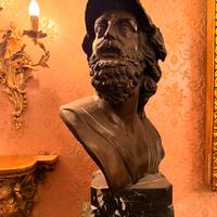 busto in bronzo che raffigura l'eroe greco Aiace