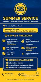 Servizi di pulizia e lavanderia