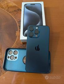 Iphone 15 pro max 256 blu