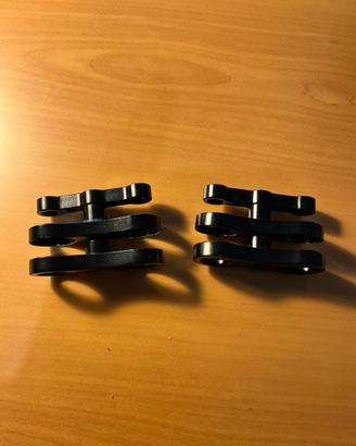 Subacquea: Clamps 2,5 cm bloccasfere per bracci