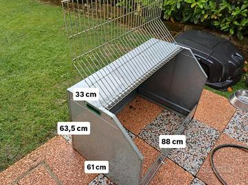 Gabbia per trasporto cani grande taglia