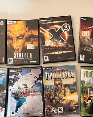 32 Giochi pc compiter uno sigillato