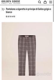 Pantaloni a sigaretta in Principe di Galles