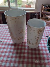 Coppia di vasi Rosenthal studio line in porcellana