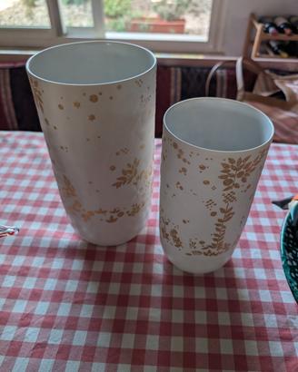 Coppia di vasi Rosenthal studio line in porcellana