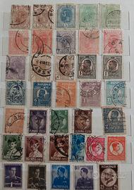 Lotto 4500 francobolli Europa usati anni '20-'70 