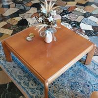 Tavolino da caffè quadrato salotto soggiorno cm 80