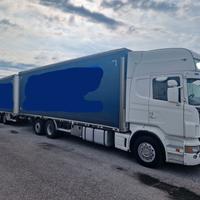 SCANIA 480 + RIMORCHIO BIGA OMAR GRAN VOLUME