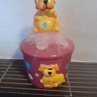 Barattolo in ceramica