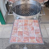 barbeque in acciao inox 100%