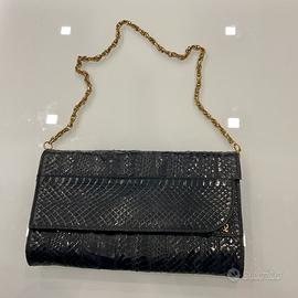 BORSA DONNA VINTAGE IN RETTILE ORIGINALE.