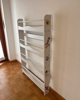 Libreria da parete per bambini