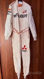 tuta automobilismo momo mitsubishi