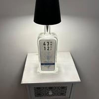 Lampada nera con gin Acquamarina LED wireless