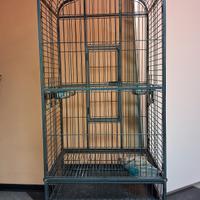 Gabbia per Volatili a Colonna (Pappagalli/Insepara
