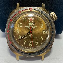 Orologio Vostok Komandirskie Militare URSS - 39 mm