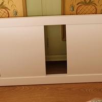 Barriera letto in legno 180 cm