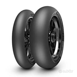 Coppia pneumatici metzler racetech slick turnati