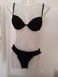 Costume Tezenis nero zigzag taglia 1

