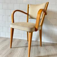 Sedia vintage poltrona design scandinava anni 70