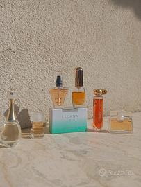 Lotto miniature profumo donna Dior e altri 