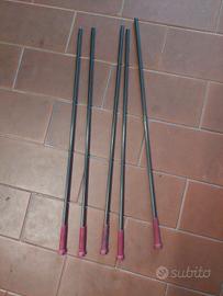 bacchette di ricambio abbacchiatore castellari