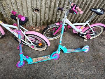 bici monopattino bambina 