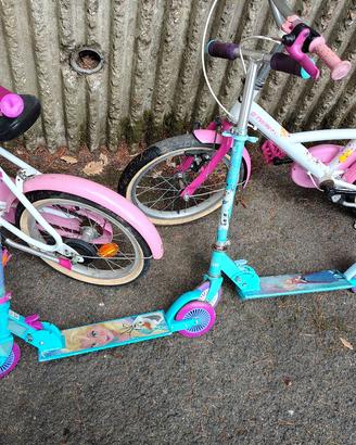 bici monopattino bambina 