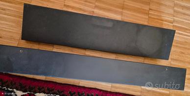 Mensole 55 cm nere 2 - ottime condizi