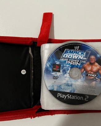 Lotto 17 Giochi PS2 Originali con Porta CD