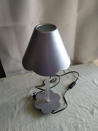 Abat jour da comodino o scrivania grigia (Coin)