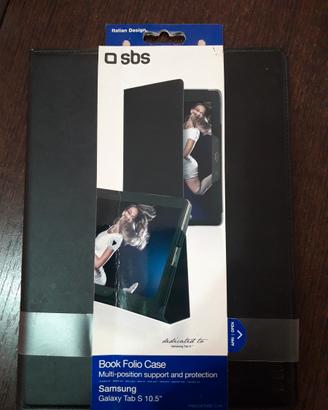 Book folio case custodia per samsung tab S