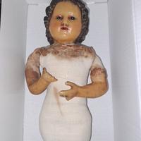 bambola in cera Maria bambina 