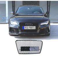 GRIGLIA AUDI A7 C7 4G 10-14 PDC LOOK RS NERO LUCID
