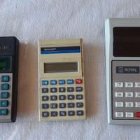 3 Calcolatrici Vintage