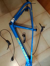 telaio lee cougan,freni sram,ruote miche,attacco s