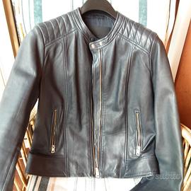 giacca in pelle Massimo Dutti 
