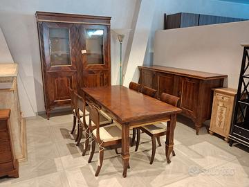 sala in piuma di noce