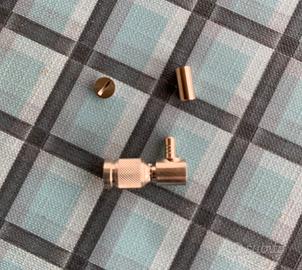 CONNETTORE RF COMPEL DIN 1.0/2.3 AD ANGOLO RETTO