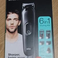 Rasoio capelli e barba Braun MGK3320