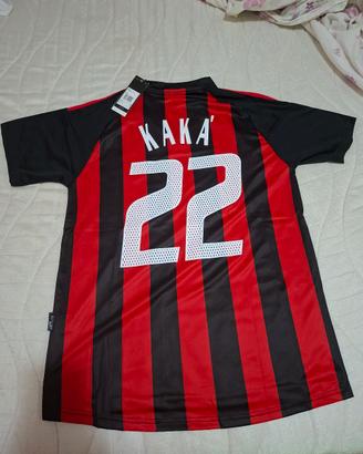 Maglia Milan 2002-2003 Kaka Vintage Retro Football