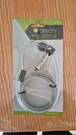 Lucchetto di sicurezza Techly per notebook NUOVO