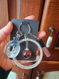 portachiavi In Resina Con ciondoli vari