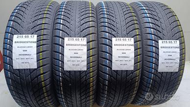 4 GOMME 215 65 17 BRIDGESTONE INV RIF4419