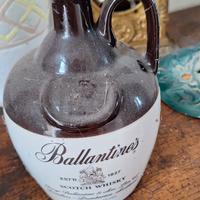 Decanter  bottiglia terracotta ,BALLANTINES