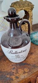 Decanter  bottiglia terracotta ,BALLANTINES