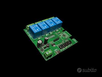 DIY-DC-04 DC7-32V 4CH Modulo relè Bluetooth, Wi-Fi