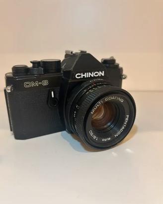 Chinon CM-3 + Pentacon Auto 50mm f/1.8 M42 - Fotoc