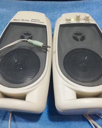 Casse amplificate cavo jack cuffia PC cellulare
